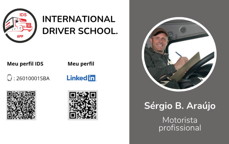 Meu perfil IDS26010001SBA - IDS - International Driver School